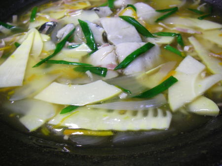 鰆と筍のスープ煮15