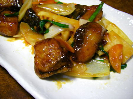 海鮮酢豚風7