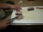 太刀魚と加茂茄子のステーキ作り方4