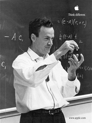 Feynman apple