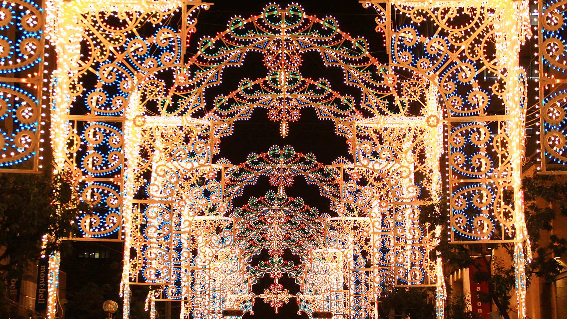 クリスマスイルミネーション 神戸夜景壁紙 無料壁紙 神戸の夜景情報11 神戸夜景壁紙ブログ